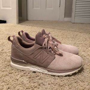 New Balance, blush, worn twice